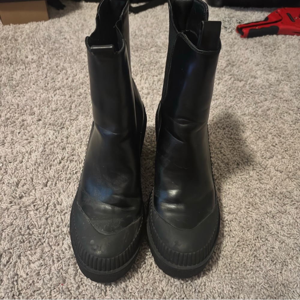 Nasty Gal Black Ankle Booties